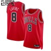 Dres Chicago Bulls Zach Lavine 8 Nike 2022-23 Icon Edition Crvena Swingman - Dječji